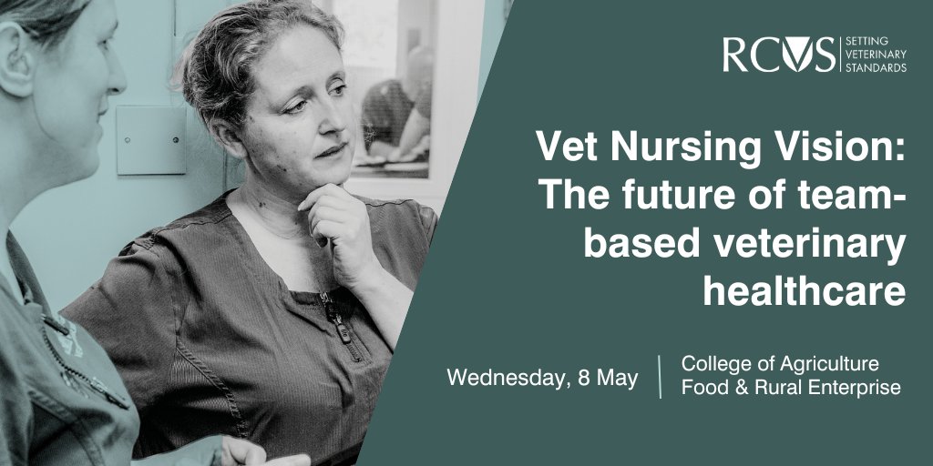 Join us for our first session in the series of VN Vision discussions, at the College of Agriculture Food & Rural Enterprise in Northern Ireland on Wednesday, 8 May. This event is free and open to all VNs and SVNs. Register here: ow.ly/QbqO50R4nWj