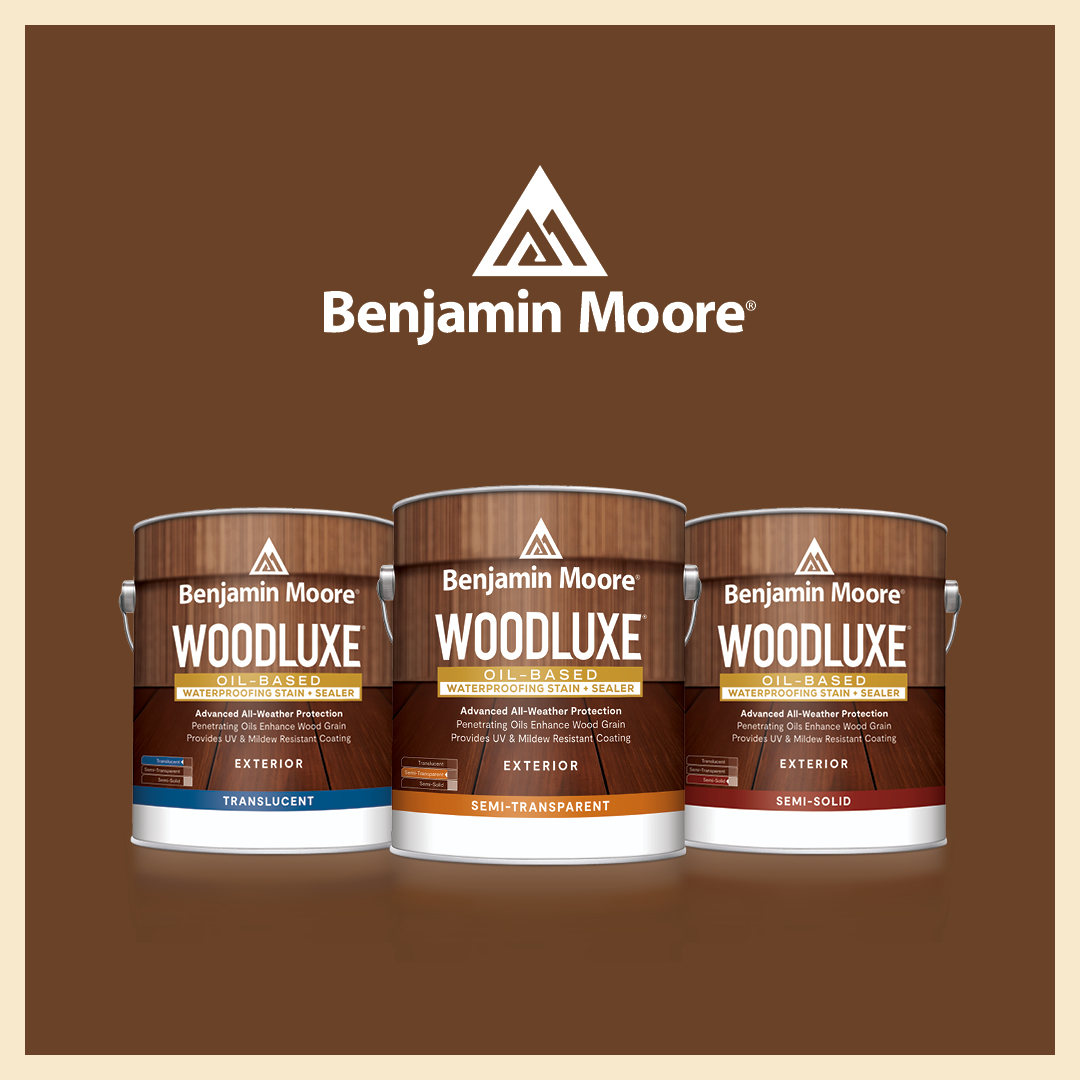 Introducing Benjamin Moore’s Woodluxe Exterior Stain! 🎨☀

When you use Woodluxe, you’ll get more than a beautiful deck! Stop by the Benjamin Moore Paint Store at Ward Lumber to learn more! 🖌🏠

#woodluxe #benjaminmoore #shopcoop #workerownedcoop #wardlumberstrong