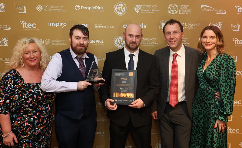 We were proud to attend the Apprenticeship Awards Cymru 2024, in support of one of our brilliant members TRJ, who won the Medium Employer of the Year award! Read more here: ow.ly/M6xw50RbvXc