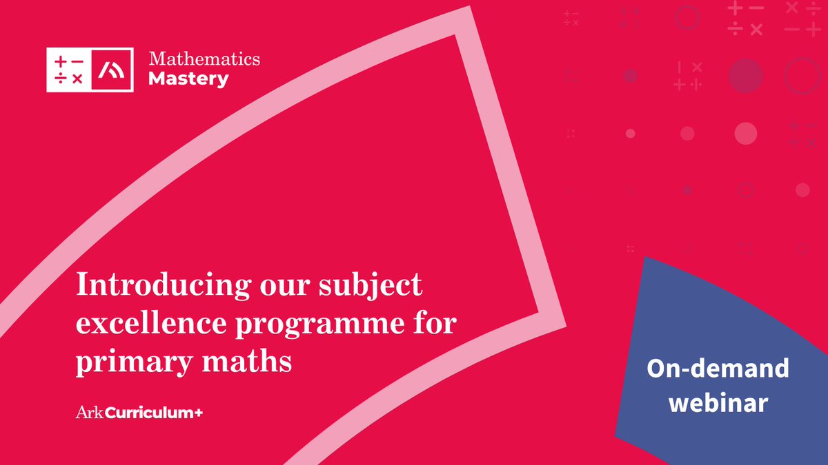 In our recent webinar, Abbie Pearce-Dyke from Hatfield Academy in Sheffield shared her school's experience working with Mathematics Mastery Primary. Watch to find out how to join with @EducEndowFoundn subsidised places: ow.ly/TrYE50RbAEP #primarymaths #primaryeducation