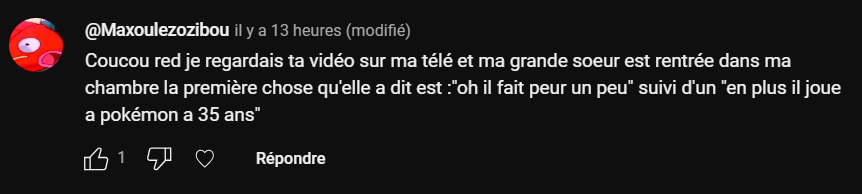 On va arrêter de lire les commentaires je pense...