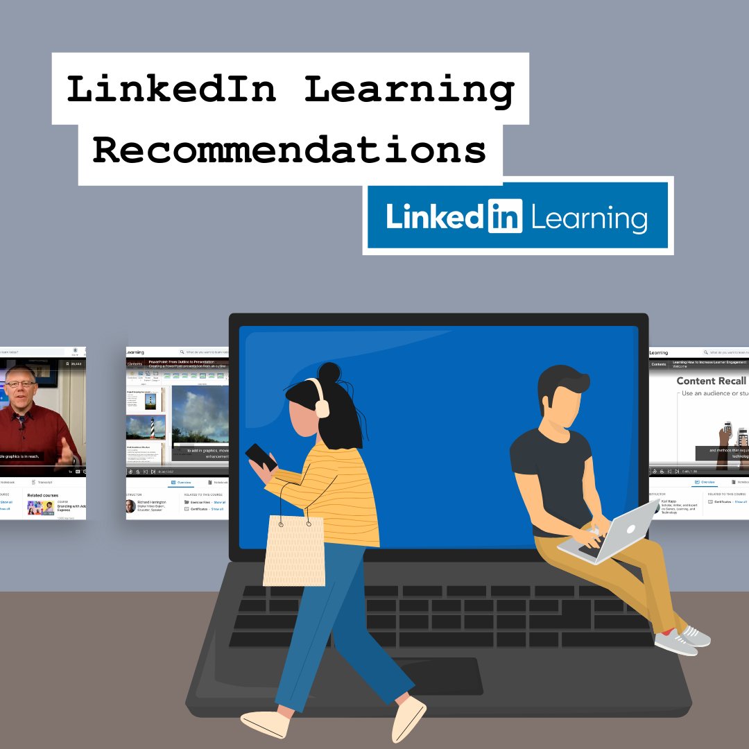 Hey @tcddublin, you have full access to the online library of courses at #LinkedInLearning ! We have picked a few #courses that you might be interested in, including learning #canva and #Powerpoint    

👉 More info and links: tcd.ie/itservices/new…