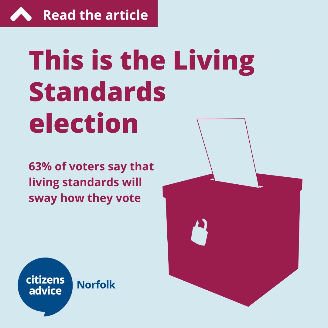 We’ve seen the decade-long decline in living standards affect the majority of our cases. 2024 will see tens of millions of people head to the polls to vote on an issue that is impacting almost every household in the UK today: Living Standards. wearecitizensadvice.org.uk/this-is-the-li…