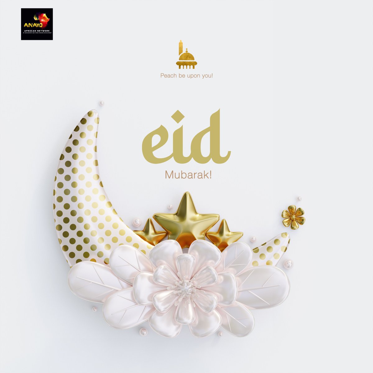 May this Eid-ul-Fitr bring lots of joy, love, success, and prosperity to your life. 
Eid Mubarak!

#ANAYD_Africa