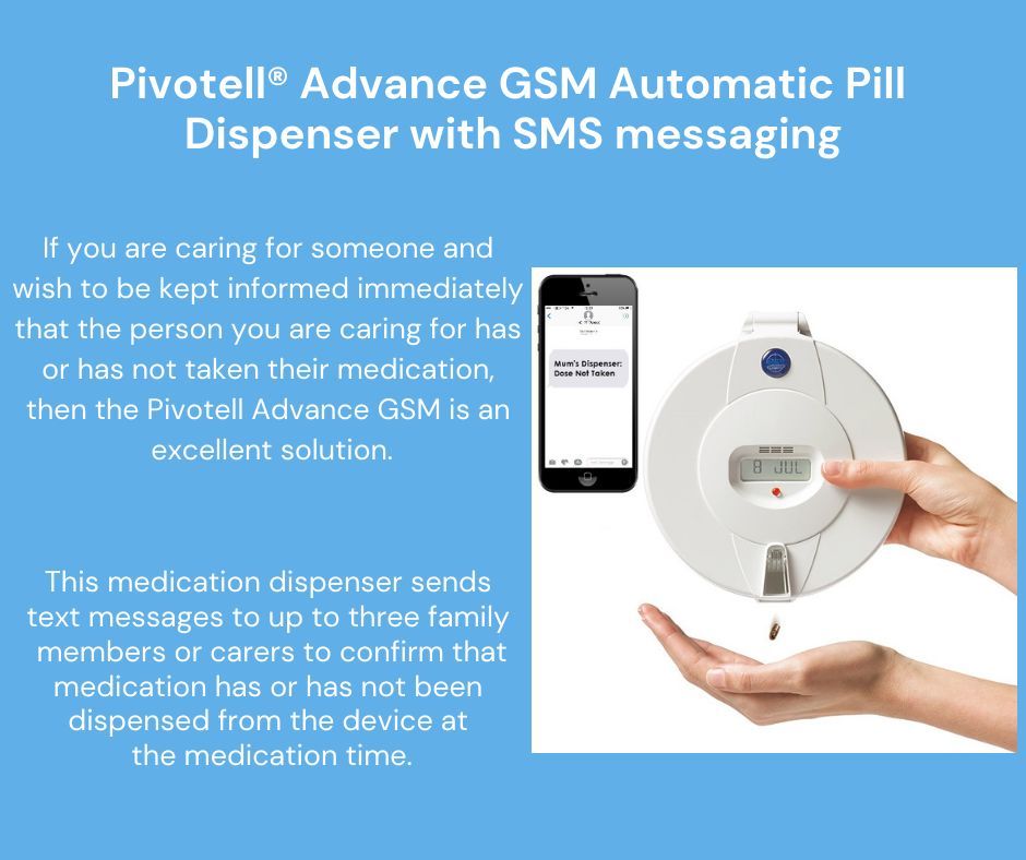 Pivotell's tweet photo. #medicationmanagement #medicationreminder #medicationsafety #electronicpillboxes #dailymedication #takeyourmeds #automaticpilldispensers #independentliving #dementia #alzheimers #pilldispenser https://t.co/E4WmP229td