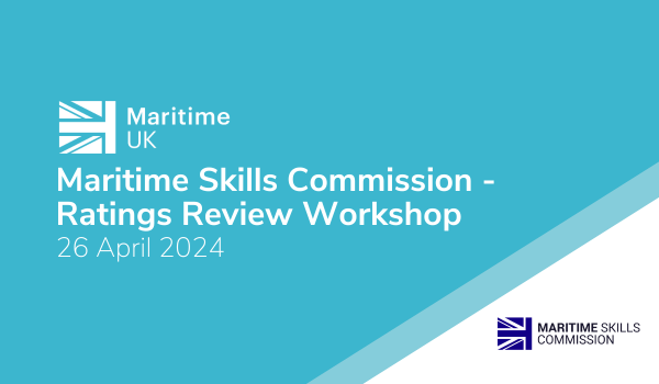 📣 Ratings Review Workshop This workshop will feature a panel who can answer questions on the ratings review and take feedback on specific recommendations. The workshop will help to inform an implementation plan to progress the review’s recommendations. ✏️maritimeuk.org/events/events/…