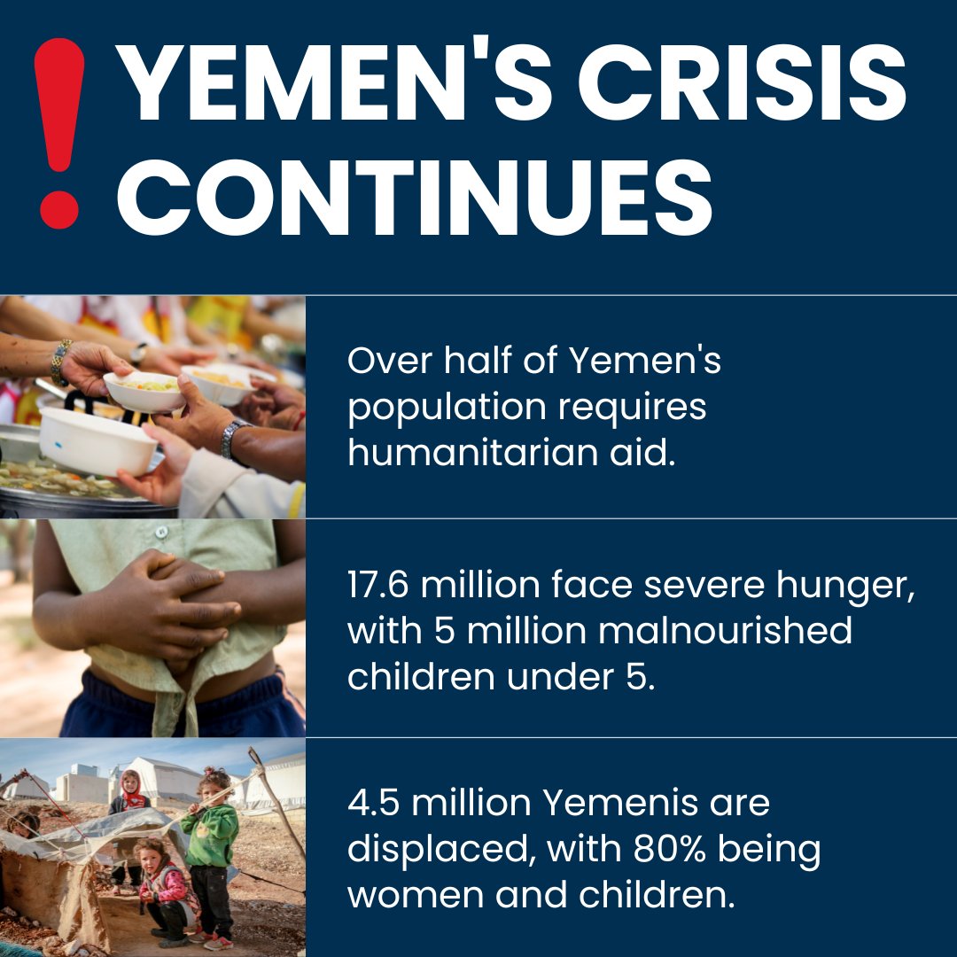 Nine years into the conflict, #Yemen remains one of the largest #humanitarian crises globally. According to @UNOCHA over 18.2 million Yemenis require humanitarian assistance. We at #MOAS have been shipping medical and nutritional aid to Yemen since 2019. #MOASMissionOfHope