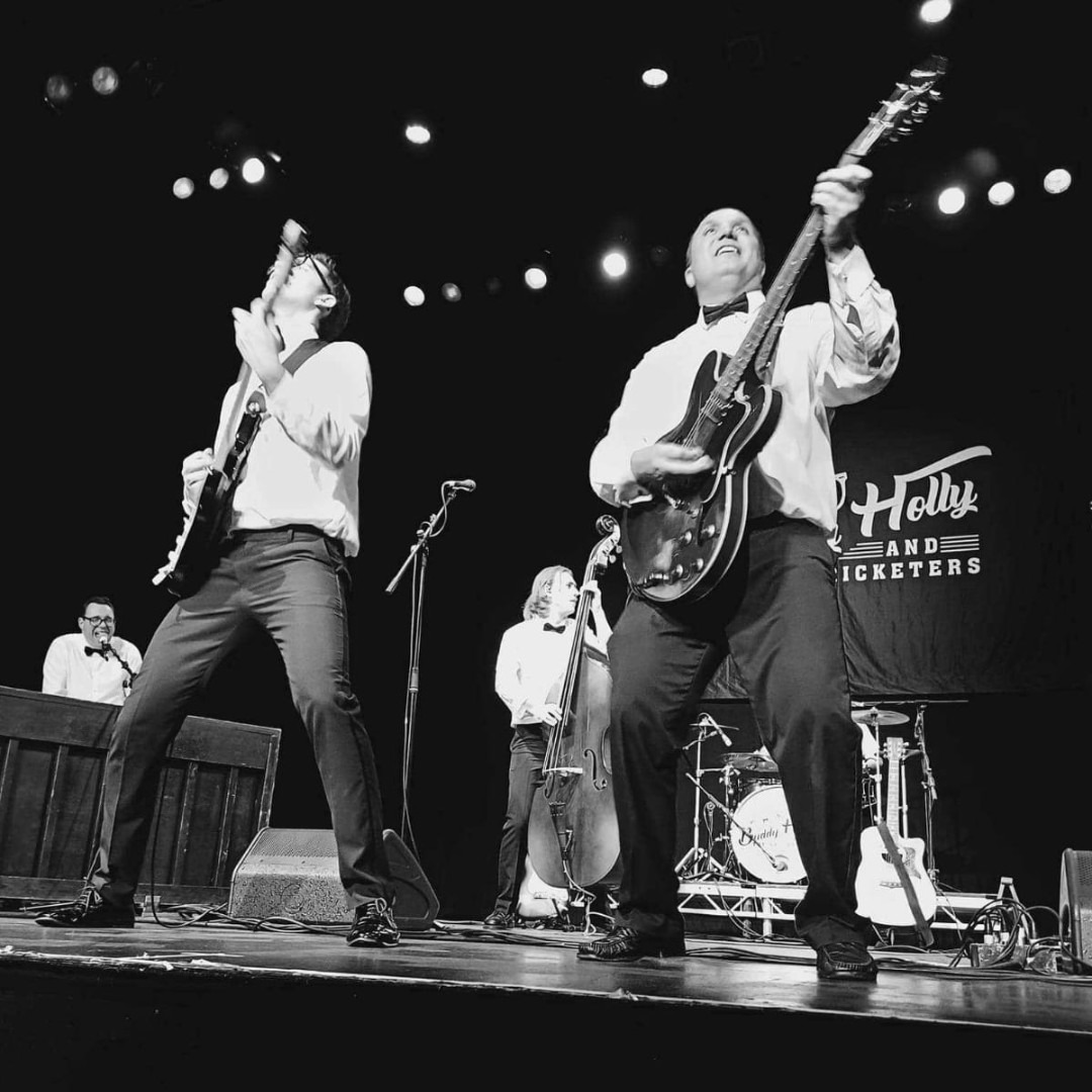 Grab your tickets now for Buddy Holly and The Cricketers at @EmbassySkegness on 5th July! Make somebody's day with tickets to the best Rock n Roll party in town! Book your seat here: embassytheatre.co.uk/shows/buddy-ho… #BuddyHolly #livemusic