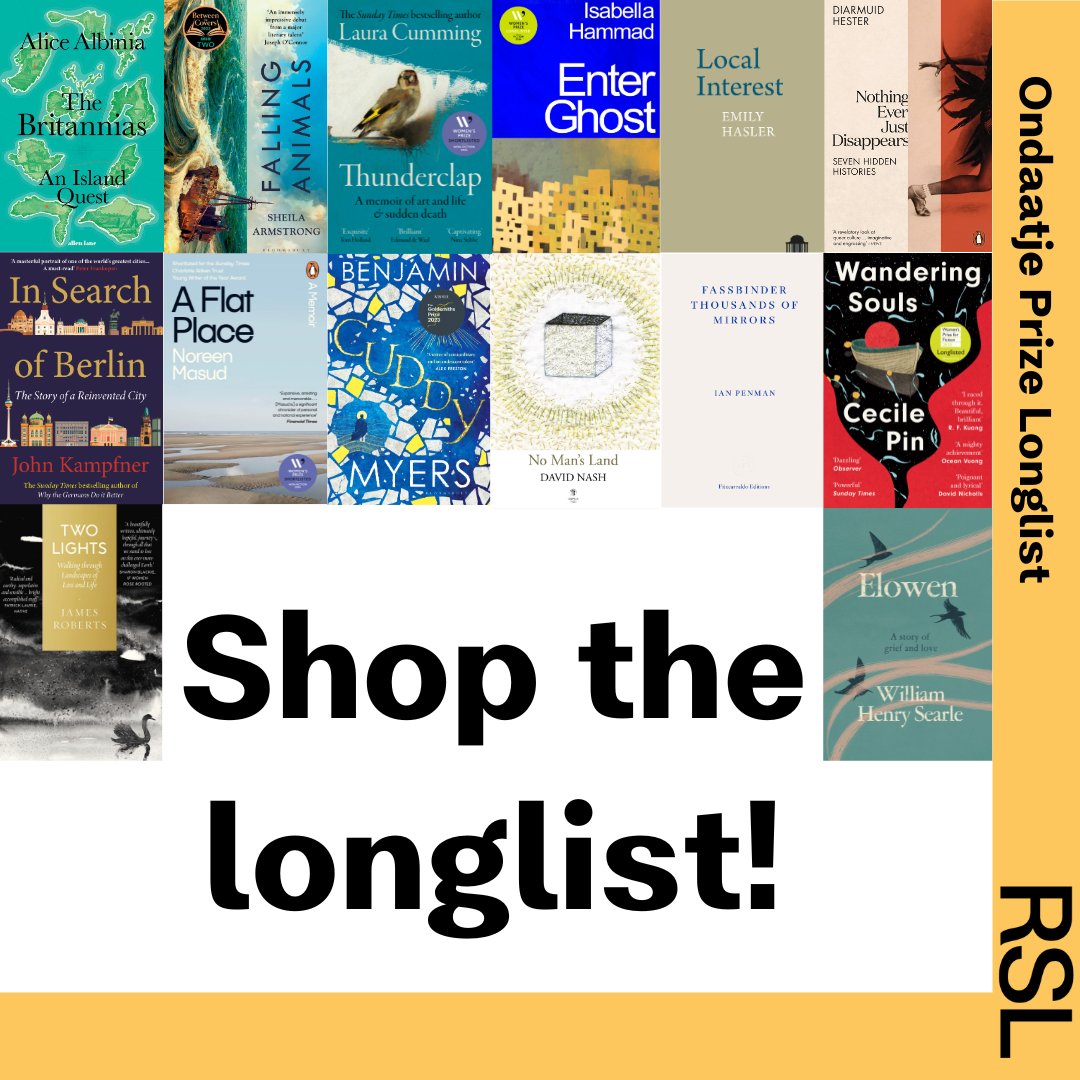 Intrigued by any of the RSL Ondaatje Prize longlisted titles? Head to our ow.ly/mntY50Raili page where you can find them, along with all of our past winners. Bonus – you'll be supporting independent bookshops across the UK! Happy shopping📚⬇️ ow.ly/kQpF50Railh?