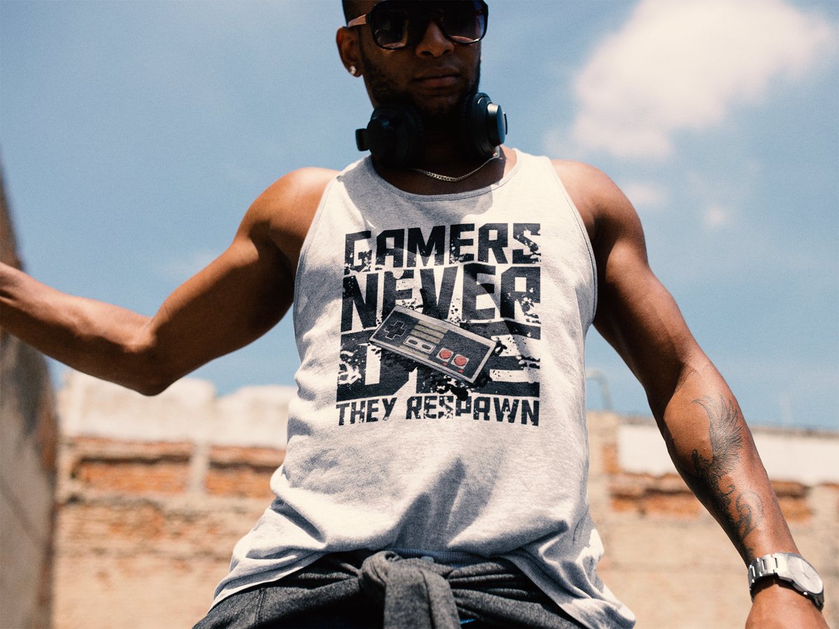 TachticCo's tweet image. Gamers Never Die, They Respawn! Get your official Geeks Unleashed merch and represent your gaming mood today! 
#geeksunleashed #unleashyourcreativity  #GamersUnite #GamingLife #GamerCommunity #GeekCulture #GamingMerch #Respawn #GamerGear #GamingApparel #GamingMood