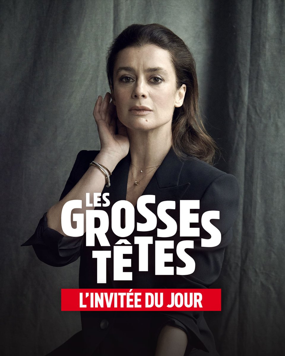 🎙️🔴🩰 Ce mercredi 10 avril, Aurélie Dupont sera l'invitée des Grosses Têtes !