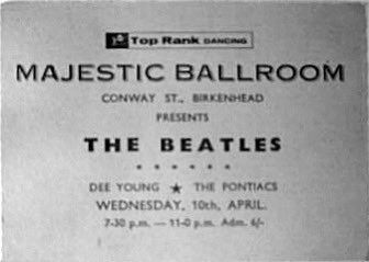 OTD 10APR1963 The #Beatles performed their 17th and last show at the Majestic Ballroom in Birkenhead, Merseyside. #TheBeatles
