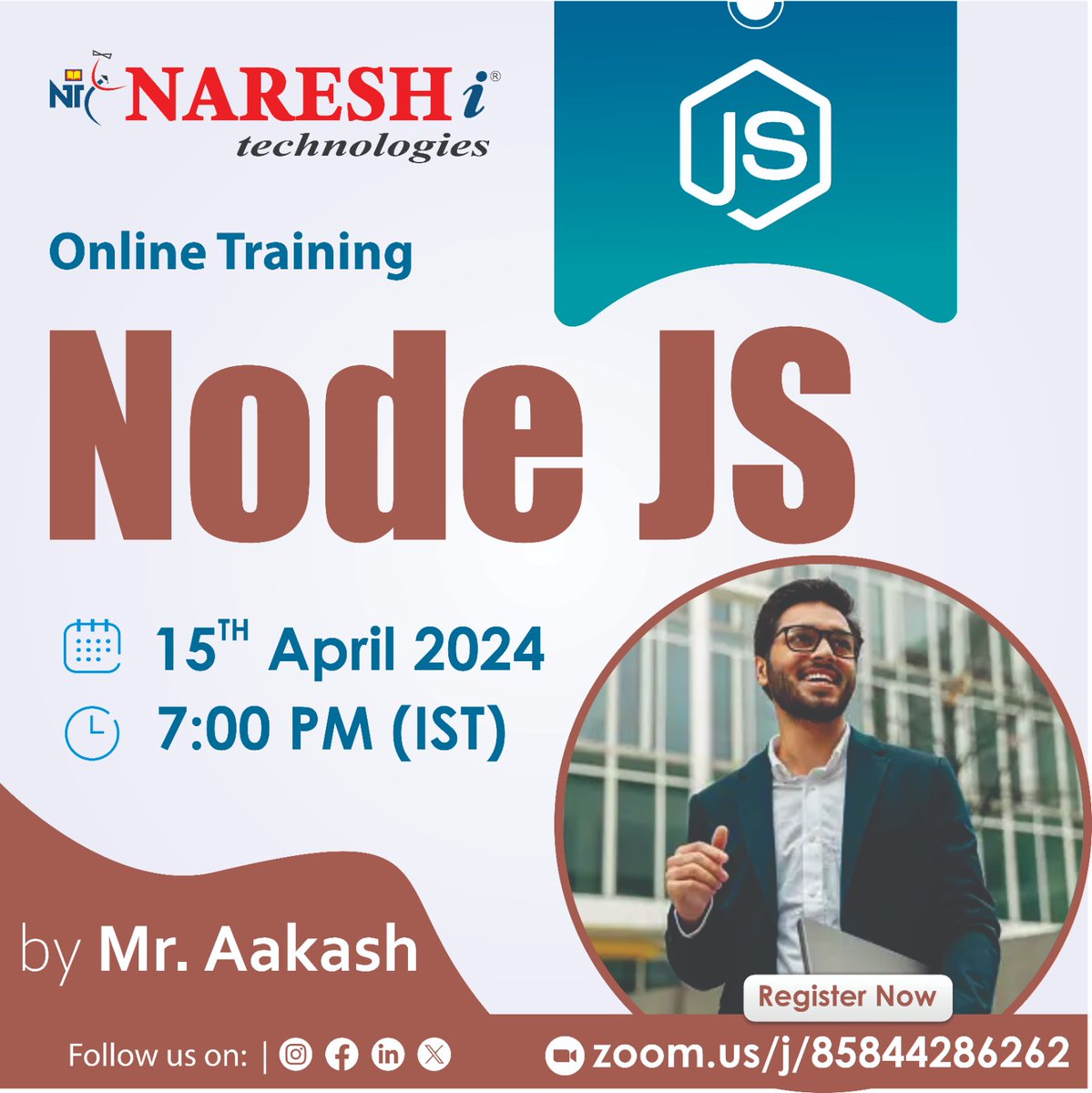 ✍️Enroll Now: bit.ly/43RIHGP
👉Attend a Free Demo On Node JS by Mr.Aakash.
📅Demo on: 15th April @ 7:00 PM (IST).

For More Details:
🌐Visit: nareshit.com/new-batches

#Nodejs #reactjs #webdevelopment #education #learning #courses #software #it