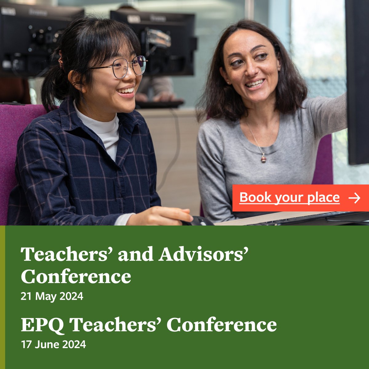 Don't miss your chance to apply for our annual Teachers' and Advisors' Conference in May. A Great opportunity to see how we're supporting the widening participation agenda. leeds.ac.uk/undergraduate-… #teacherconference #careers #HigherEducation #teachers