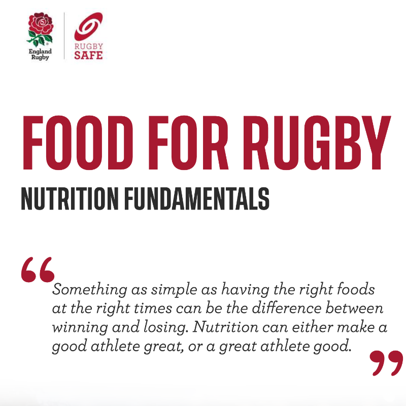 RFU's tweet photo. 🧑‍🍳Checked out our Food for Rugby nutrition advice toolkits yet? 

🍲Food For Rugby is an invaluable resource for those who wish to have a better understanding of how nutrition impacts on body composition, recovery, training adaption, match day performance and health

Find them⬇️