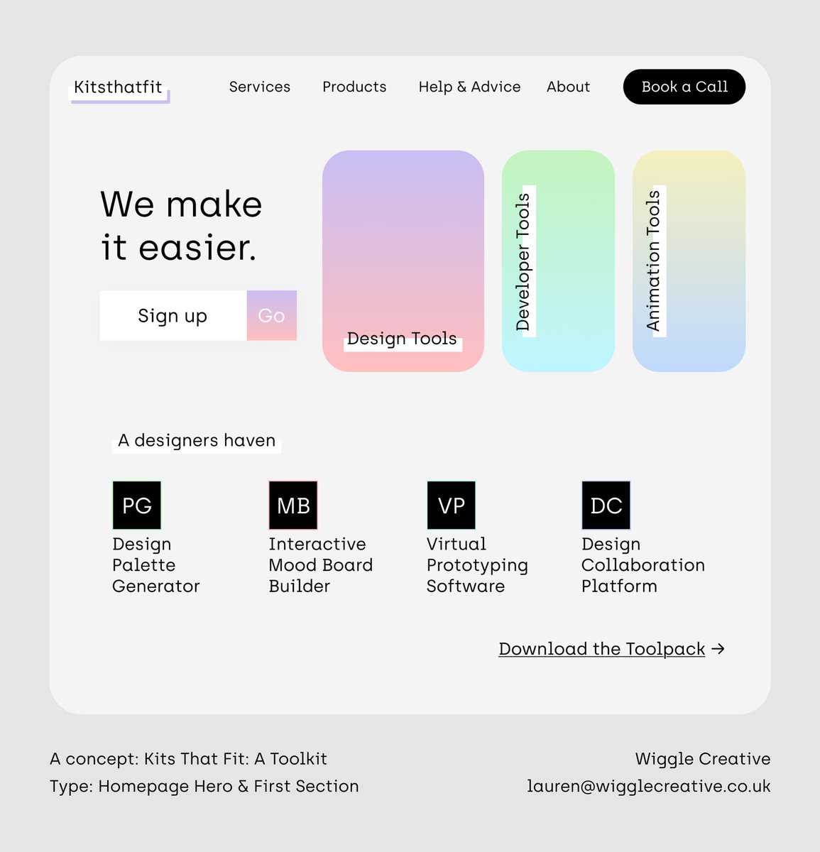 Another day, another concept. If you want to turn one of my concepts into your website, get in touch!

#daretoshare24