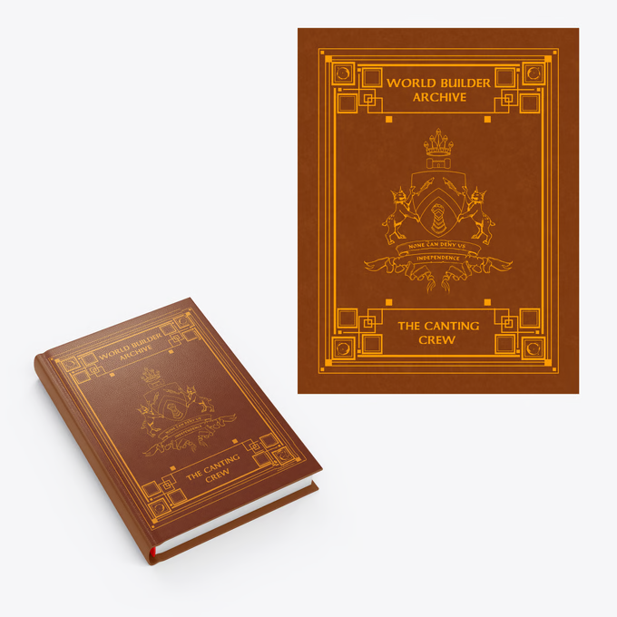 leather editions available on the world builders archive

15 hours left

kickstarter.com/projects/ckg/g…

#dnd #playcnc #dnd5e #worldbuilding #writing #ttrpgcommunity #ttrpg