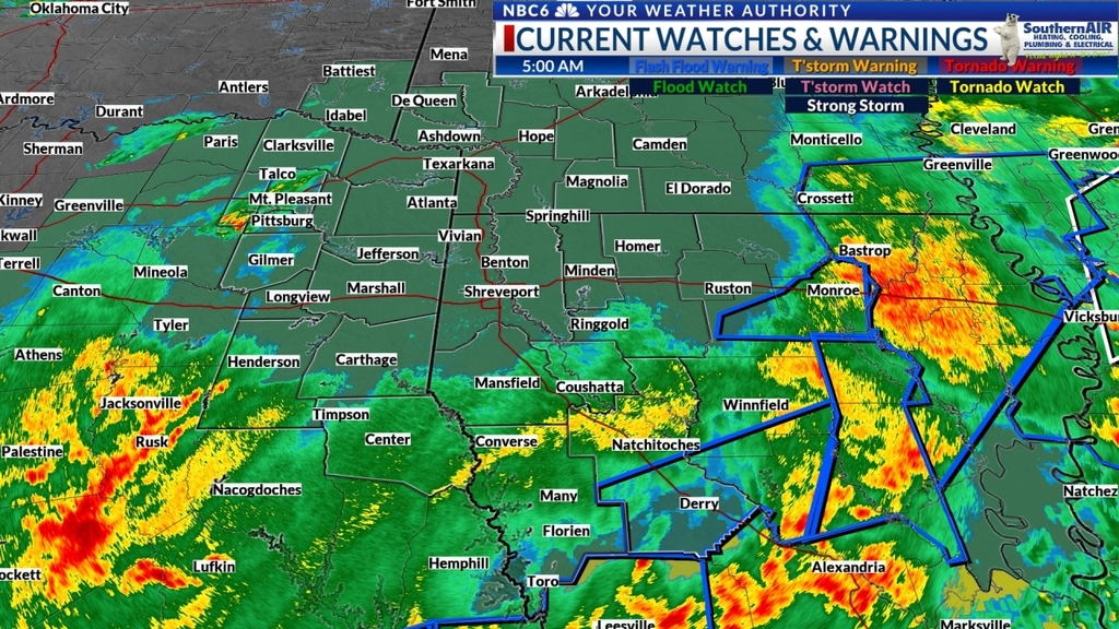 WEATHER AUTHORITY ALERT.....SHV extends time of Flash Flood Warning [flash flood: radar indicated] for Grant, Natchitoches, Winn [LA] till Apr 10, 7:15 AM CDT ..... Click for more information: ift.tt/c3JeDdQ