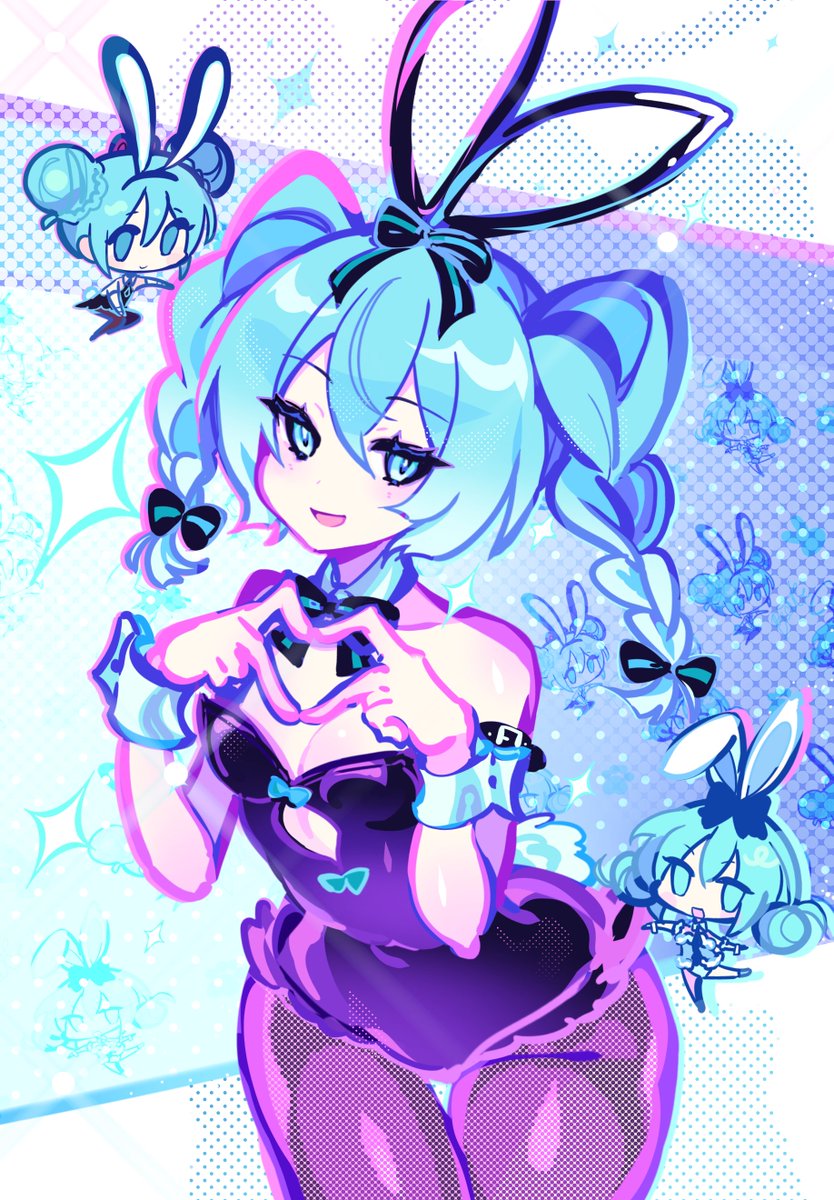 BiCute Bunnies 🐰 #初音ミク