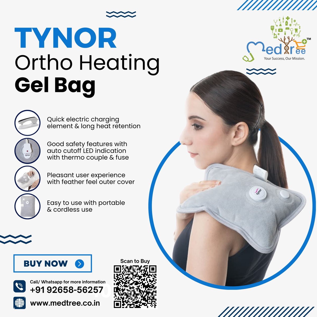 Tynor Ortho Heating Gel Bag
Buy Now: medtree.co.in/product/tynor-…
#OrthoHeatingGelBag #HeatingBag #HeatTherapy #Muscular #JointPain #ElectricGelBag #Tynor #MedTree #medtreeindia #yearendsale #YearEndOffer #medtreeoffers #orthoproducts #orthodontics #buyonline #healthcare #PersonalCare