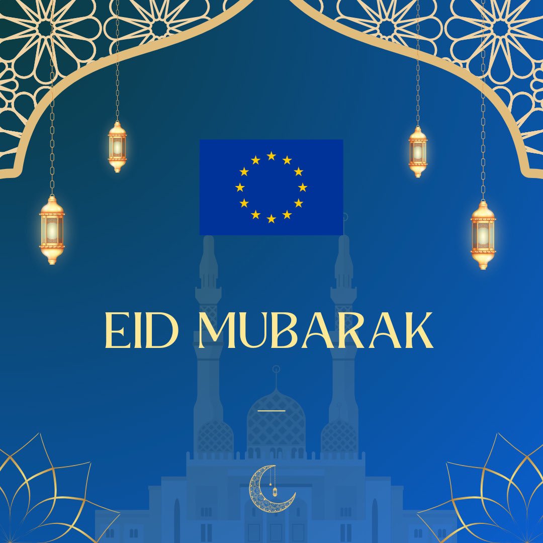 Eid Mubarak from the European Union Delegation in Somalia 🇪🇺🇸🇴