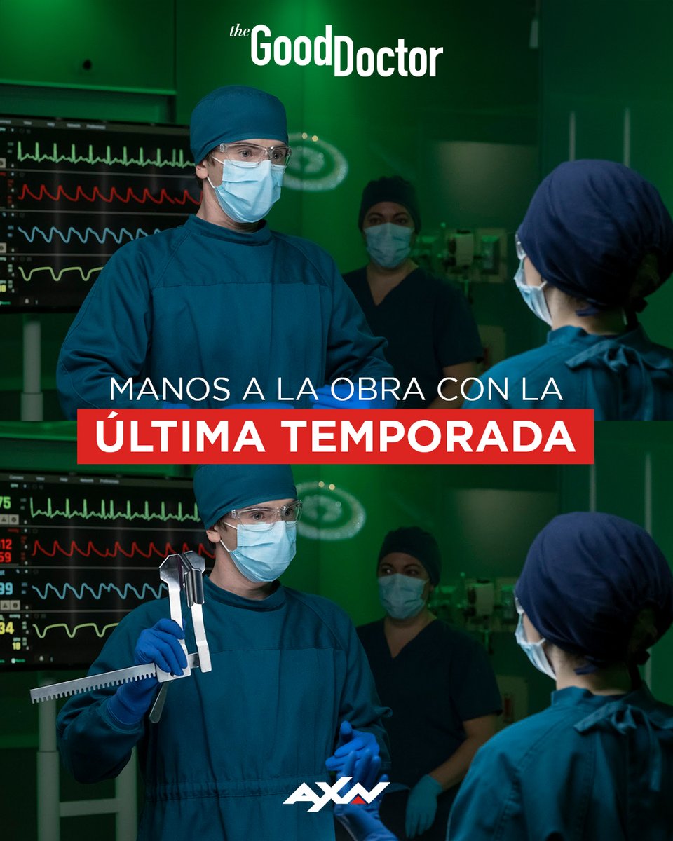 El Dr. Murphy ya se pone los guantes y se prepara para el estreno de la última temporada de #GoodDoctorAXN 👨‍⚕️  

Estreno 23 de abril a las 22:00h