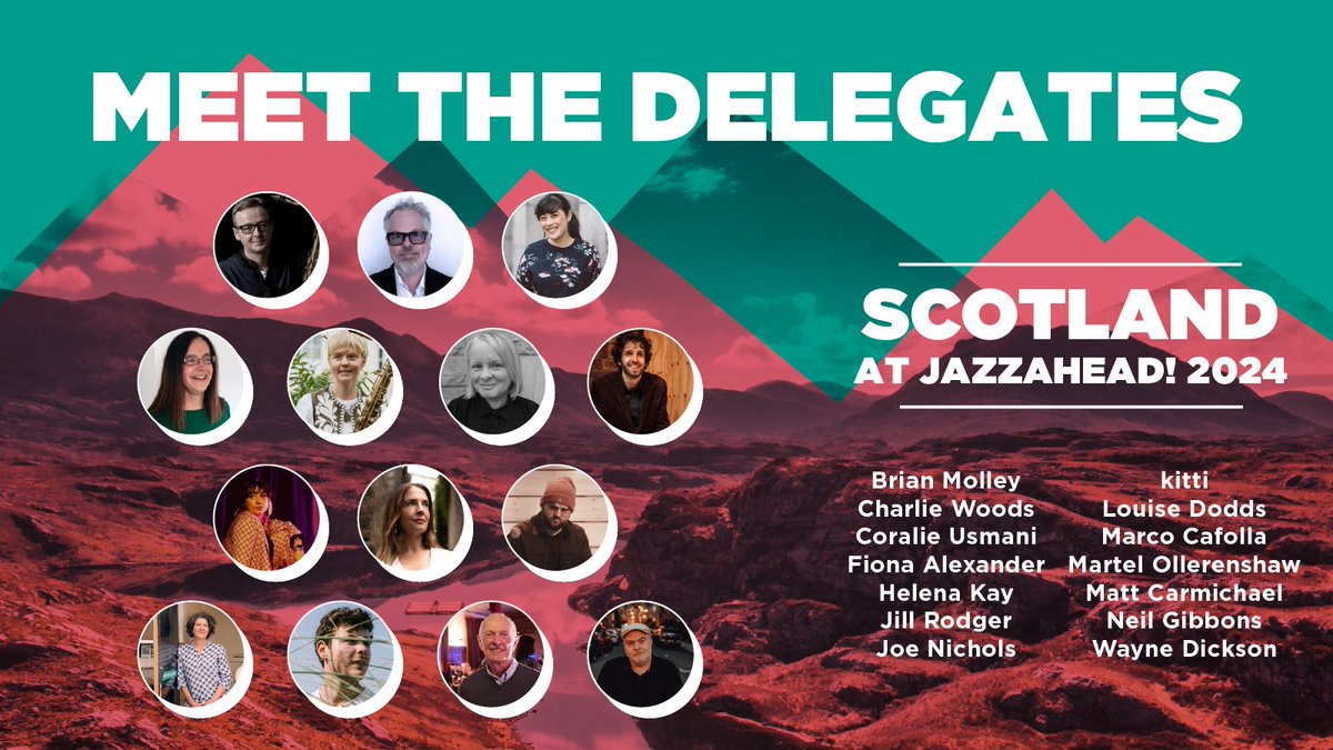 Creative Scotland (@creativescots) on Twitter photo <a href="/jazzahead/">jazzahead!</a> <a href="/bgmolley/">brian molley</a> @_helenakay <a href="/hiitskitti/">kitti</a> <a href="/itssjoenichols/">Joe Nichols</a> <a href="/NimbusSextet/">Nimbus Sextet</a> <a href="/cafollamusic/">CAFOLLA</a> <a href="/TNLUK/">The National Lottery</a> <a href="/GlasgowJazzFest/">Glasgow Jazz Festival</a> <a href="/EdinburghJazz/">EdinburghJazzFest</a> <a href="/JazzatBluelamp/">Jazz at the Blue Lamp</a> <a href="/jazz_scotland/">Jazz Scotland</a> @PerdidoRecords <a href="/louisedodds/">Louise Dodds</a> <a href="/mattcarmichael_/">Matt Carmichael</a> <a href="/PRSFoundation/">PRS Foundation</a> You can discover more about our artist delegates plus Scotland's full delegation over on our website.
creativescotland.com/about/major-pr… <a href="/jazzahead/">jazzahead!</a> <a href="/bgmolley/">brian molley</a> @_helenakay <a href="/hiitskitti/">kitti</a> <a href="/itssjoenichols/">Joe Nichols</a> <a href="/NimbusSextet/">Nimbus Sextet</a> <a href="/cafollamusic/">CAFOLLA</a> <a href="/TNLUK/">The National Lottery</a> <a href="/GlasgowJazzFest/">Glasgow Jazz Festival</a> <a href="/EdinburghJazz/">EdinburghJazzFest</a> <a href="/JazzatBluelamp/">Jazz at the Blue Lamp</a> <a href="/jazz_scotland/">Jazz Scotland</a> @PerdidoRecords <a href="/louisedodds/">Louise Dodds</a> <a href="/mattcarmichael_/">Matt Carmichael</a> <a href="/PRSFoundation/">PRS Foundation</a> You can discover more about our artist delegates plus Scotland's full delegation over on our website.
creativescotland.com/about/major-pr…