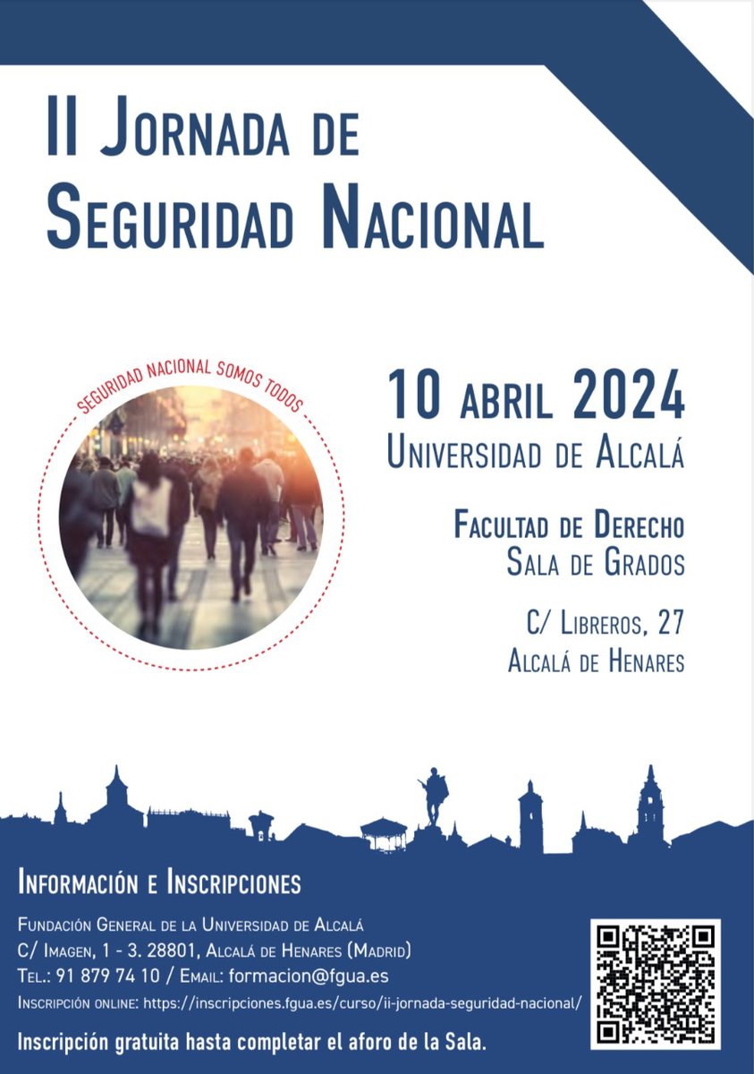 El secretario de Estado de Seguridad de @interiorgob participa en la II Jornada de Seguridad Nacional, organizada por su departamento, el @IUICP y el @dsn ℹ️ Promover un espacio de reflexión y fomentar el intercambio de conocimientos entre expertos, objetivos del foro