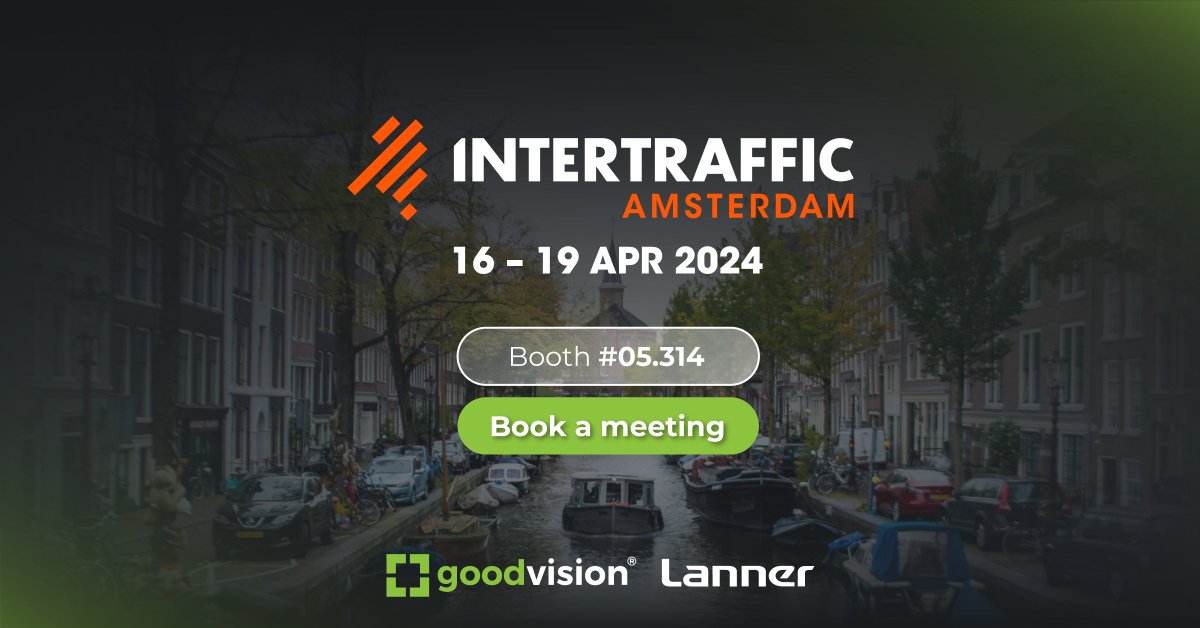 🥳️ #IntertrafficAmsterdam is coming in less than a week, and with it, your chance to explore our #LiveTrafficAnalytics solutions. Meet us at booth 05.314! 🙌 #SmartMobility #AIAnalytics