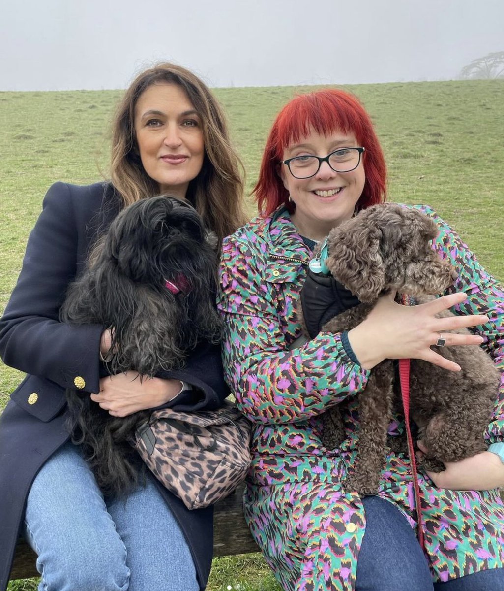 🐕 @AngelaBarnes and her dog Tina are this week's guests on Walking The Dog! 🐕 Listen to Part 1 now wherever you get your pods. 🎧 Part 2 available tomorrow!