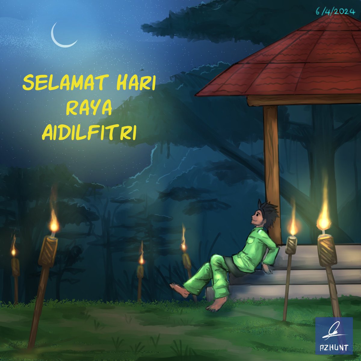 Selamat Hari Raya or Eid Fitr! 
😘🥰😍🎉🎉🎉🎊🎊🎊🎉🎉🎉