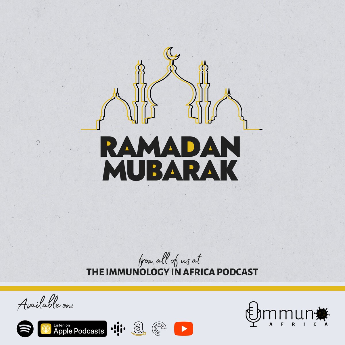 ...from all of us at @immunoafrica_

Happy Celebrations🌙

#RAMADAN