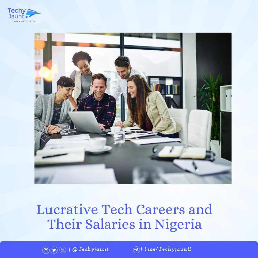 Popular Job roles like #Product Management and Web development are also in this range of 6 figures 💰.

In our latest article, we dive into Top tech salaries in Nigeria, and how to get high paying Job roles
bit.ly/4aExZFU

#techjob #techsalaries #techskills