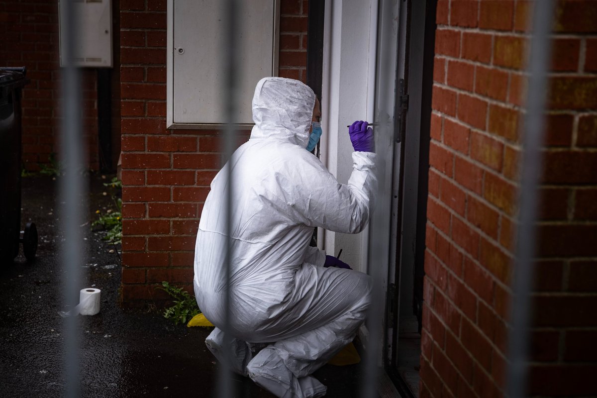 This was the scene earlier this morning where forensic officers examined the scene of a serious overnight stabbing in west Belfast. The incident happened in the St Bernadette's Avenue area of the city shortly after 2:45am. Police have arrested two people on suspicion of…