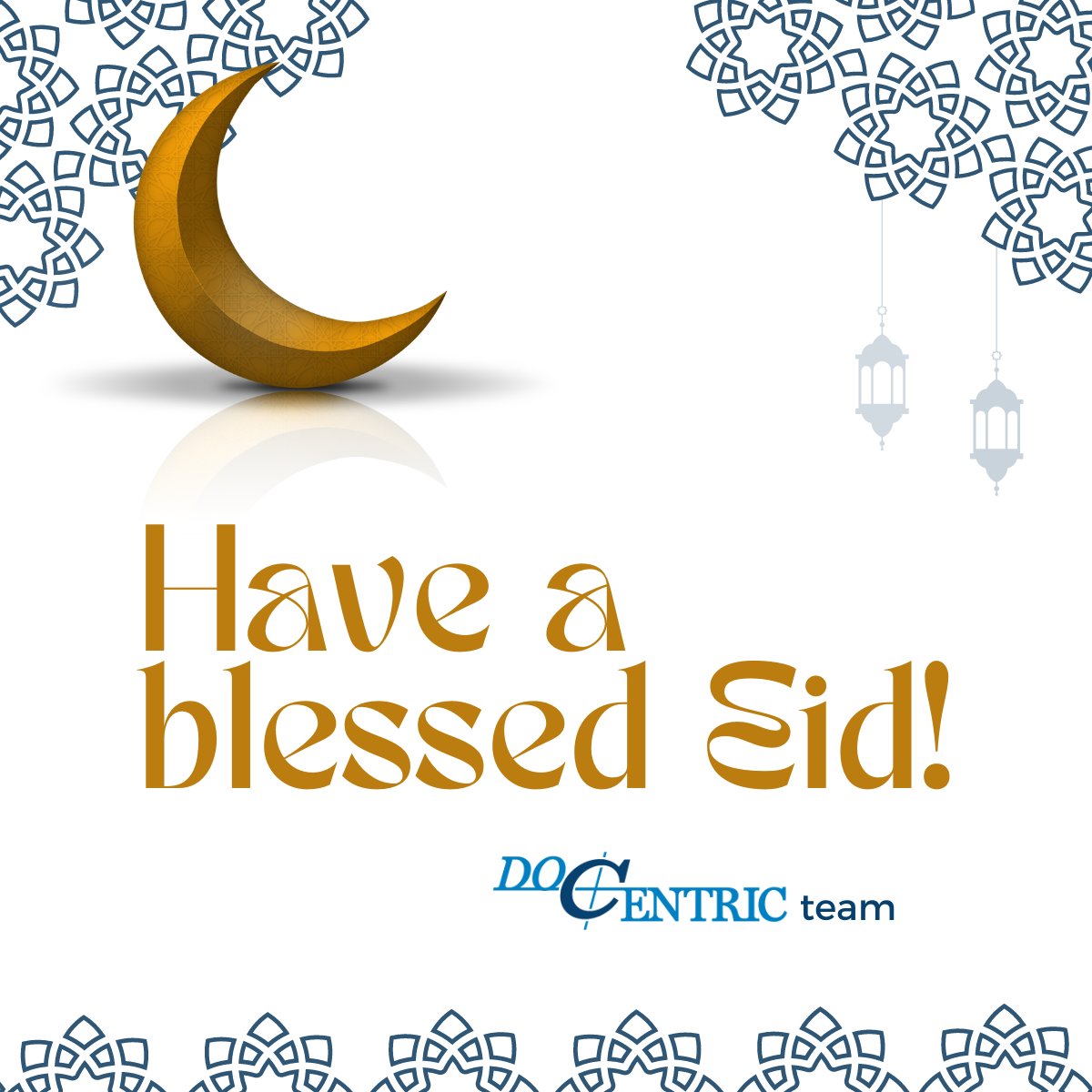Sending warm wishes to our colleagues, partners, and everyone else that celebrates - May your Eid be filled with happiness and prosperity! 
 
#dynamics365fo #d365fo #msdyn365fo #DocentricTeam