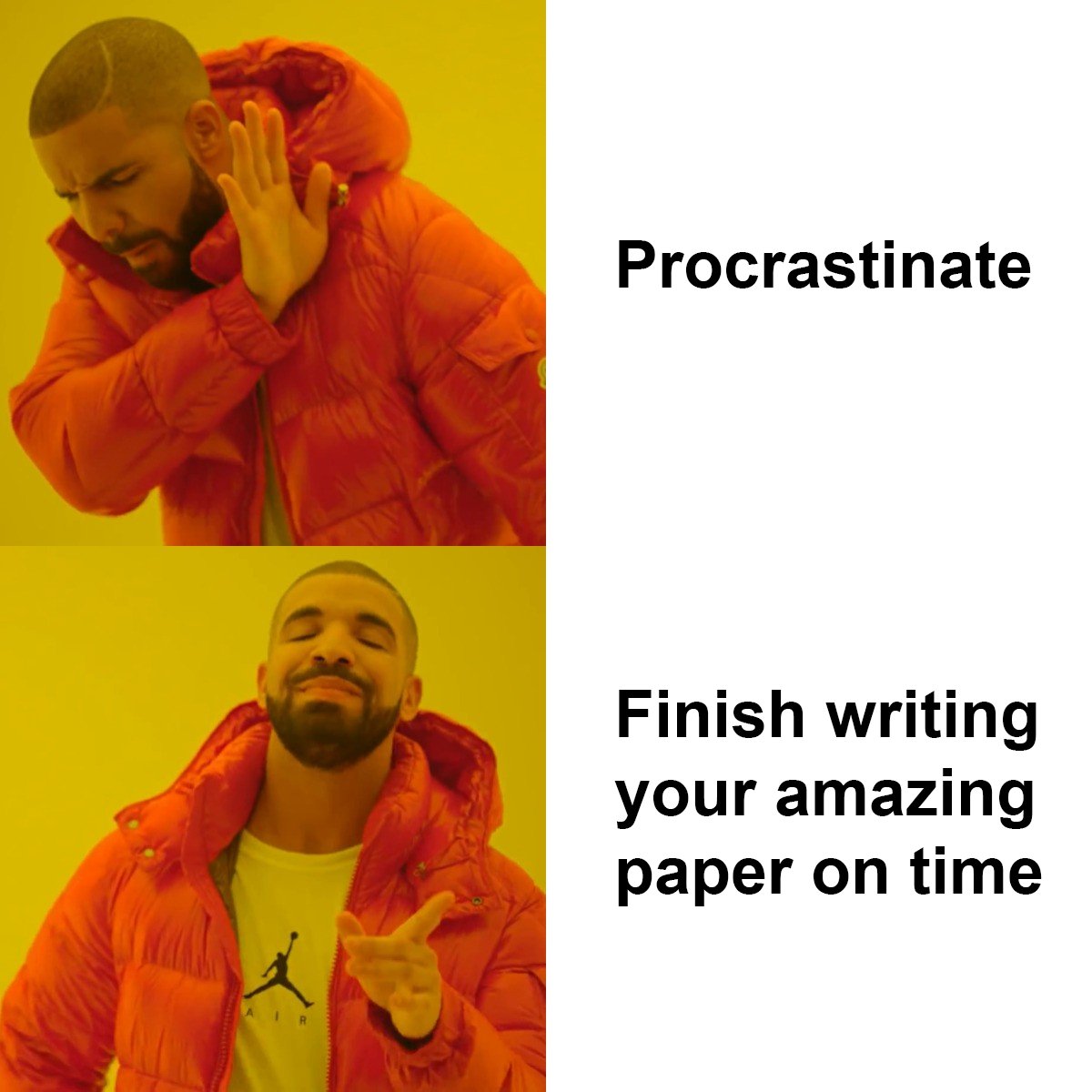 ⏰ Heads up, researchers! Last days to submit to #ECAI2024 main track! Abstracts are due April 19th & full papers by April 25th. Be like Drake and make sure to finish polishing your papers and get them in! 📝 🤓 Find all the details here: bit.ly/ecai-call