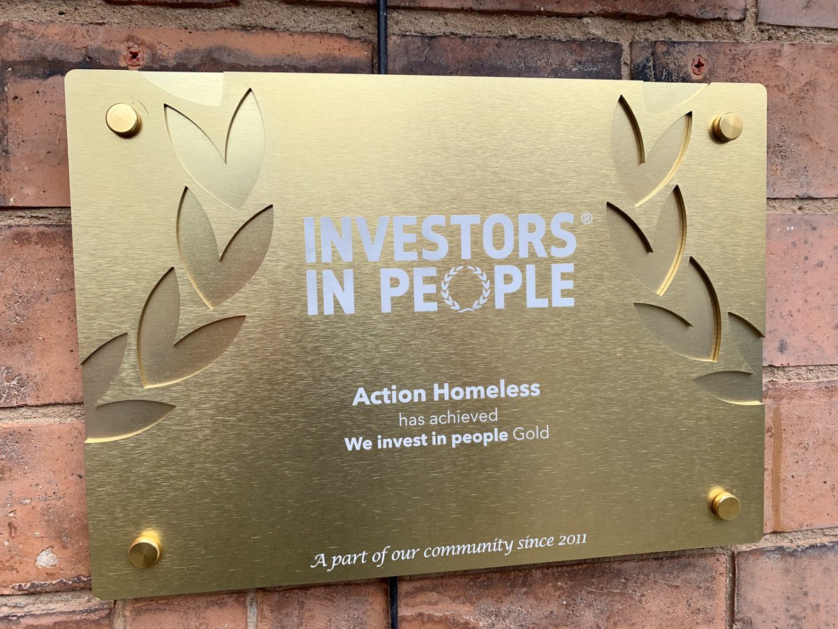 We're very proud to have received our @IIP #Gold plaque!