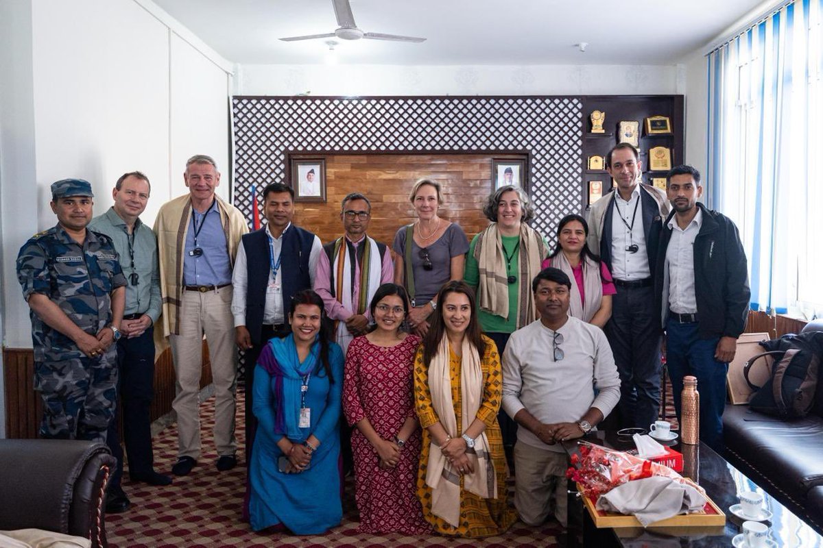 Deputy Head of Mission Mr Christian Kamill participated in a joint EU HoM field visit to Madhesh Province in Nepal. The visit focused on the implementation of EU projects in the field of youth and women empowerment, as well as waste management & #sustainability.