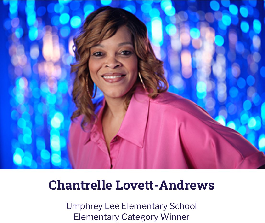 Congratulations to the DallasISD Elementary Principal of the Year, Alicia Iwasko from @BlantonBruins and Elementary Teacher of the Year Chantrelle Lovett-Andrews @umphrey_lee! Well deserved ACE Champions! Thank you for pushing the bar for equity and excellence.