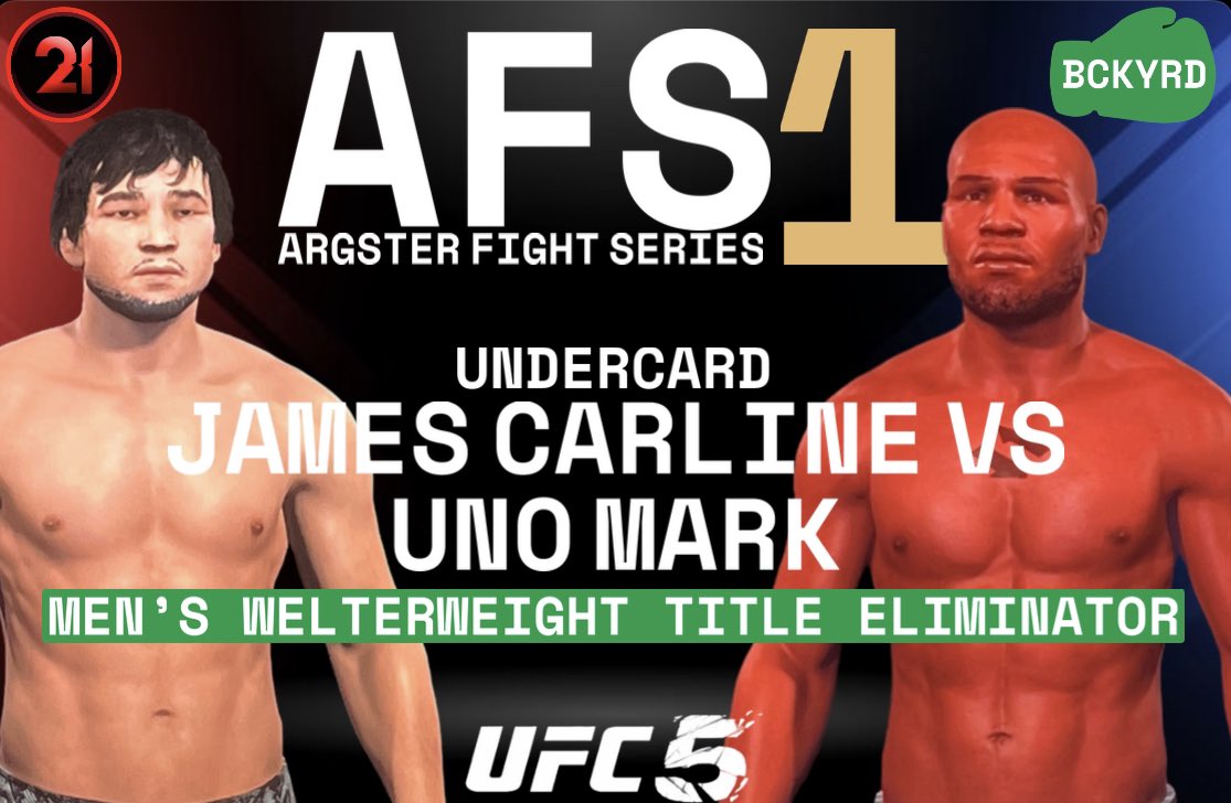 bckyrdbxing's tweet photo. ‼️First Announcement of the Day‼️
Carline vs. Mark will officially be on the #AFS1 undercard streamed live on BCKYRD on YouTube https://t.co/b36K5Tvos5