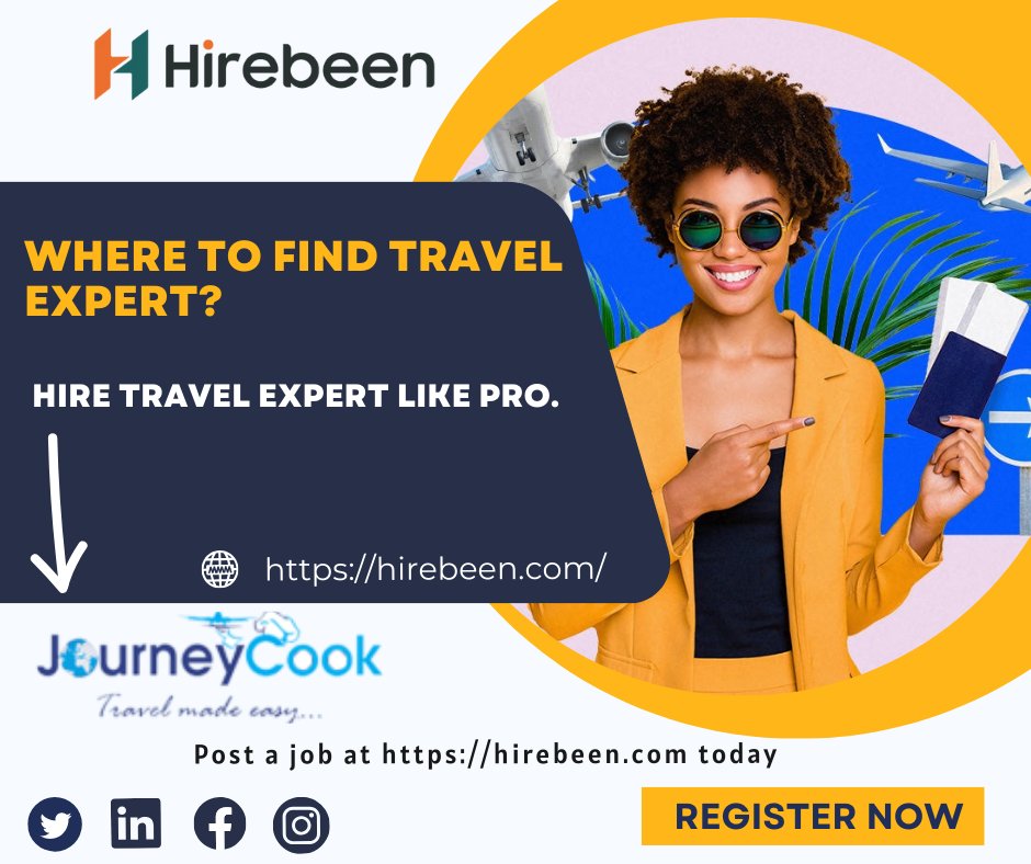 Sick and tired of candidates going silent?
Find your peace at hirebeen.com.
#Journey_Cook
#hiring #jobs #recruitment #travelexpert #jobpostings #Register #hirebeen #hire #techtalent #travel #jobsearching #jobshiring #executive #recruiters #hiringnow #jobportal #Apply
