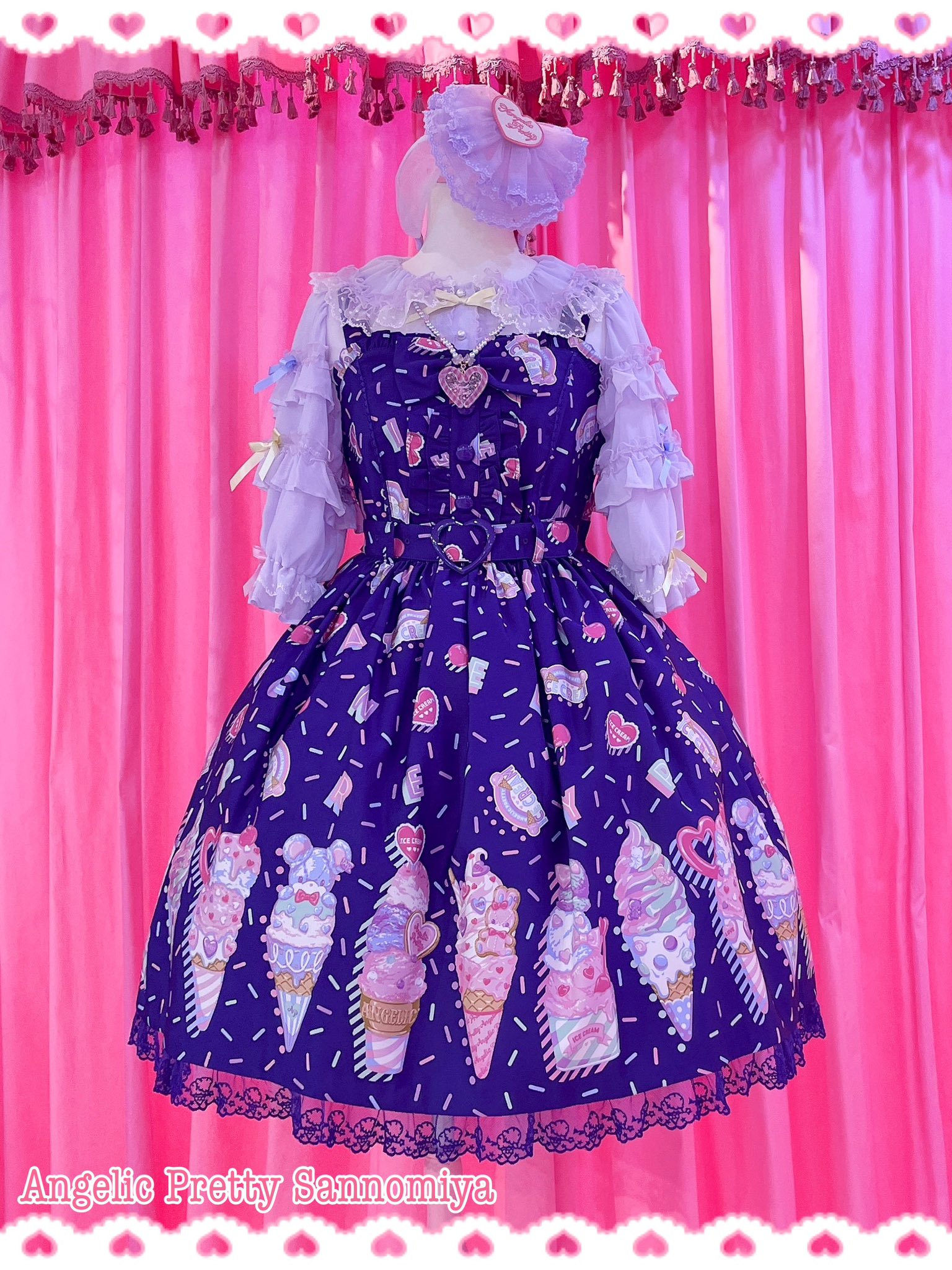 Angelic Pretty  Decoration Ice Cream コン KzNyT7tlrosIgJinSiMA5J6D5NLpVs