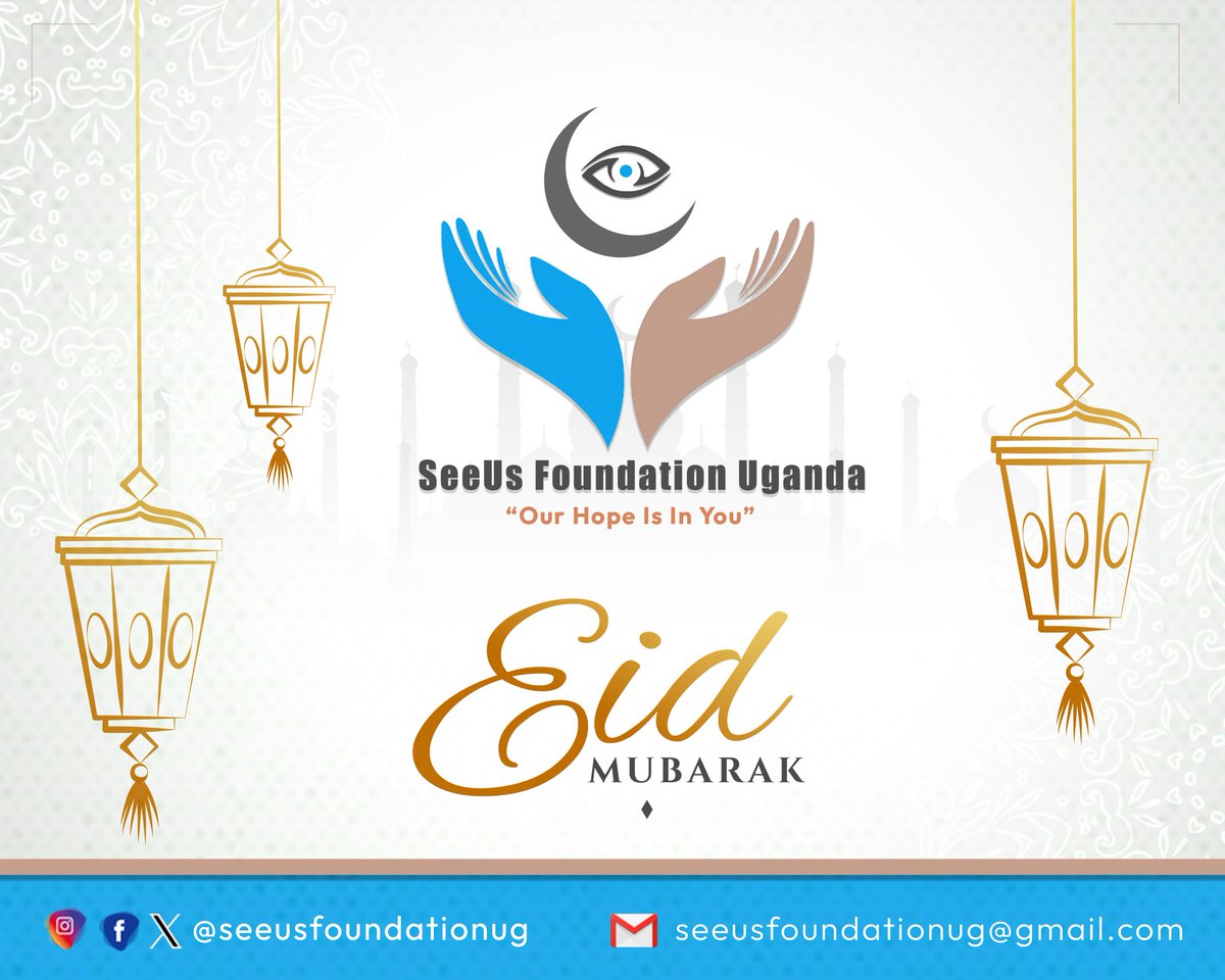 May Your Heart Be Filled With Gratitude and Your Life Be With Blessings. 🌙 *Eid Mubarak* To The Muslim Fraternity.

 #SeeUsFoundationUg 
<a href="/McPOfficial1/">Mc Pilawo Official (Mic_Boss🎤)</a>