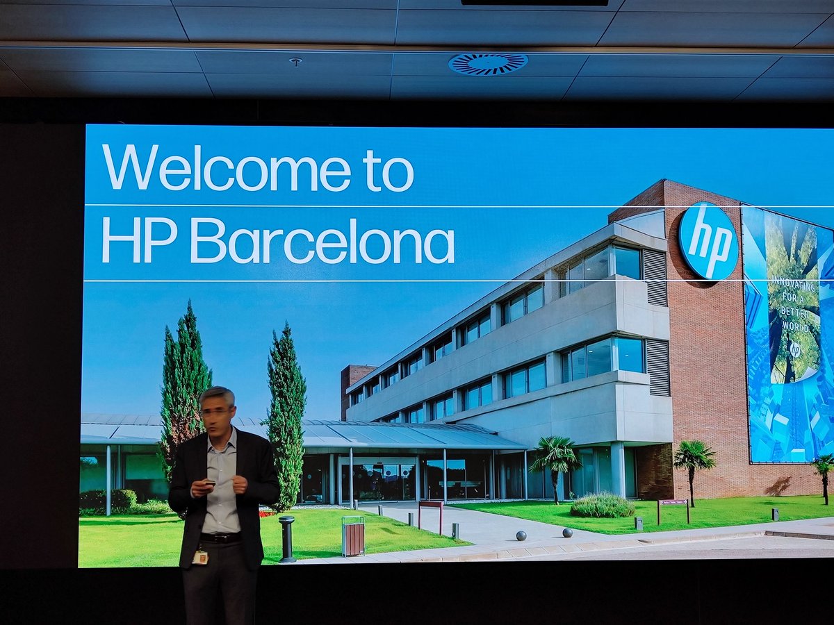 AdriaEscola's tweet photo. Yesterday I had the pleasure to join the Life Science Chapter team of @BarcelonaGlobal at @HP HQ in Sant Cugat. 
Thank you Ramon Pastor and the whole HP team for welcoming us into your home and sharing your inspiration and vision.

#LifeSciences #talent #Innovation https://t.co/3SzT9nul7o