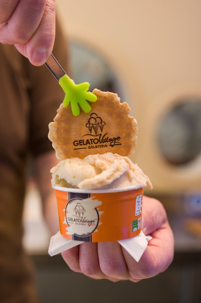 The way you order at Gelato Village has changed. Our mini cup and cone now gets you one flavour, the regular two and go large for a choice of up to three different gelati. You can still choose up to four different flavours in your gelato takeout at 500g, 750g or 1kg.