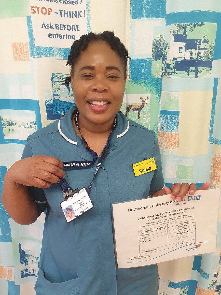 Shadi Jordan (@shadijordan_2) on Twitter photo Well done to Sheila Bande WOW she got 10/10 patients bloods, what a true natural in her assessment today! PASSED with flying colours <a href="/Ambulatoryclin1/">Ambulatory clinical educators</a> <a href="/ACD_NUH/">NUH Ambulatory Care Division</a> Well done to Sheila Bande WOW she got 10/10 patients bloods, what a true natural in her assessment today! PASSED with flying colours <a href="/Ambulatoryclin1/">Ambulatory clinical educators</a> <a href="/ACD_NUH/">NUH Ambulatory Care Division</a>