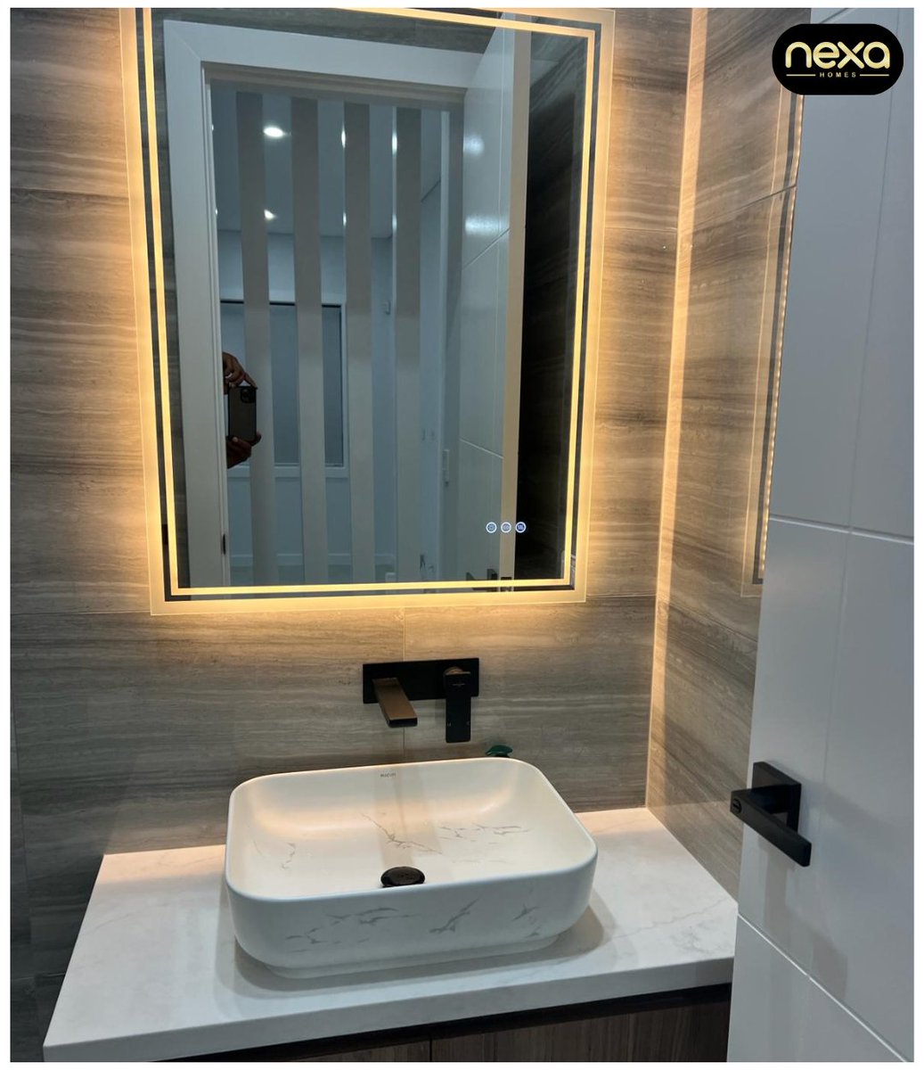 NexaHomesAu's tweet image. Glide into a glimpse of our completed project at Elderberry Street—the wash basin from the bathroom interior. Nexa Homes is your ideal stop for such marvelous creations. Join us to enliven the luxury lifestyle. 🛁✨
.
#washbasin #washbasindesign #bathroomdesign #bathrooms