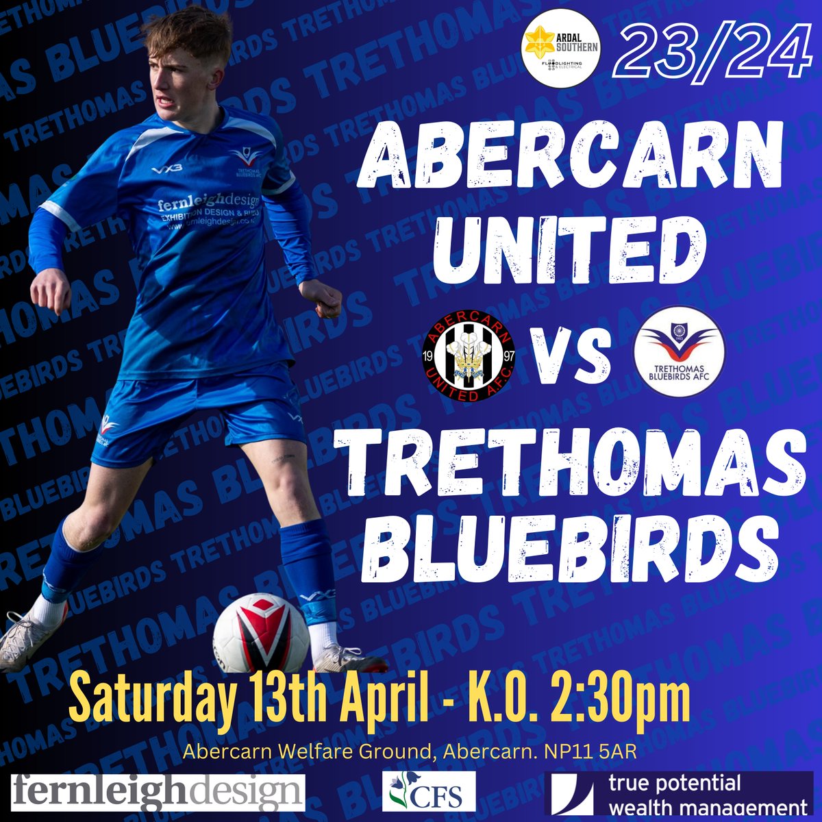 💙Abercarn United Away💙 After a tough test a couple of weeks ago at home that we won 2-1 we'll be expecting more of the same this coming Saturday at the return fixture. Abercarn will be full of confidence after their win last weekend against the Buds so we'll need to be at our…