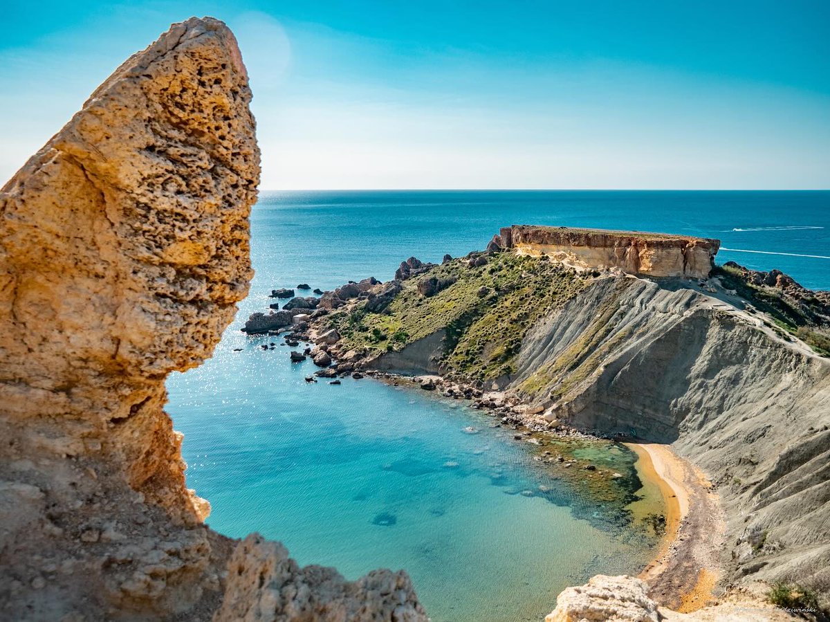 Malta's west-coast is a rambler's paradise 🤩☀️ [ 📸 @foto_masz_radziwinski ] #VisitMalta #ExploreMore #MoreToExplore