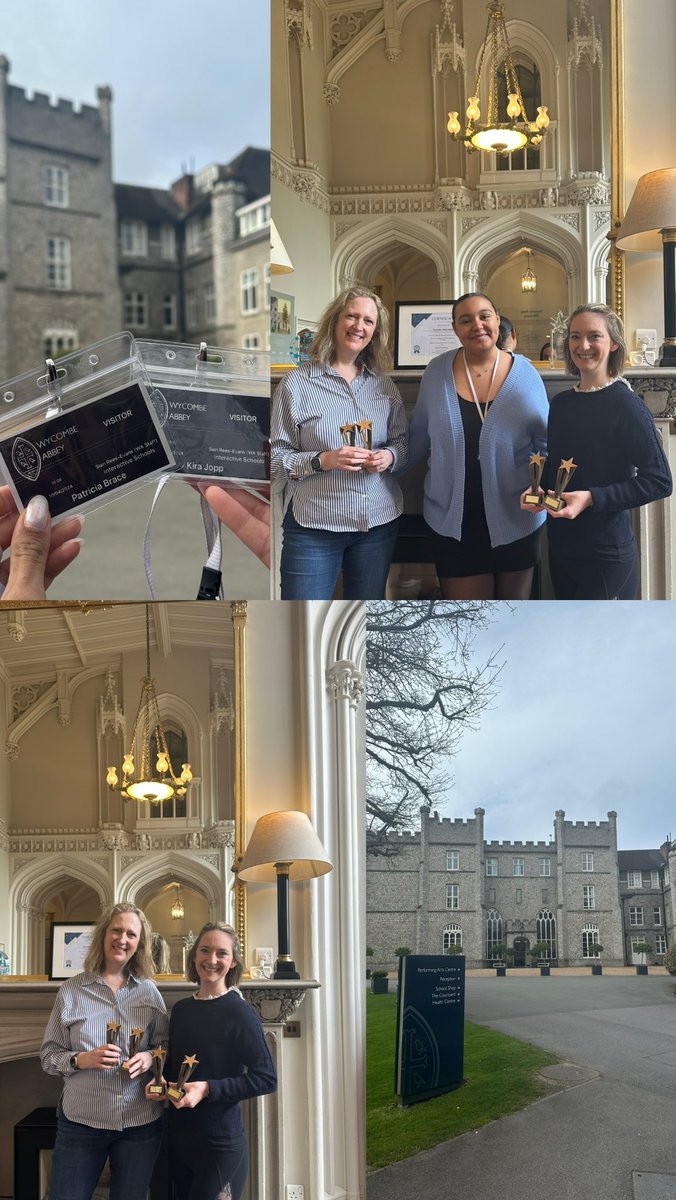 BTS Of The Magic - Our team visited our neighbours @wycombeabbey this morning to hand deliver their #SchoolStoriesAwards24 trophies, as they are just down the road!🏆👏 #ISBehindTheScenes #InspiringSchools🌟